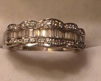 14K and Diamonds ring 