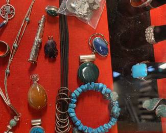Part of our huge selection of Turquoise jewelry 