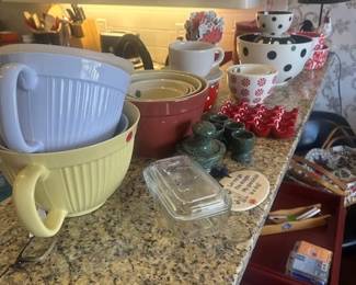 Crate  Barrel bowel sets