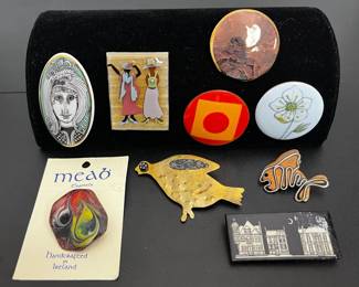 Vintage Handcrafted Brooches