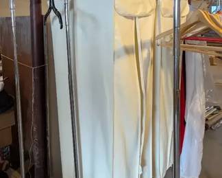 Three Rolling Garmet Racks