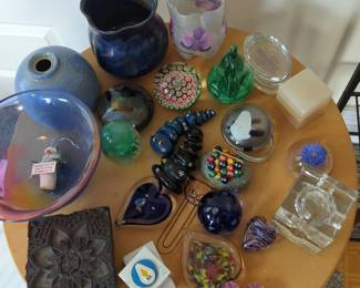 Decorative Vases, Paperweights And More