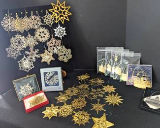 Metropolitan Museum of Art Snowflake Ornaments