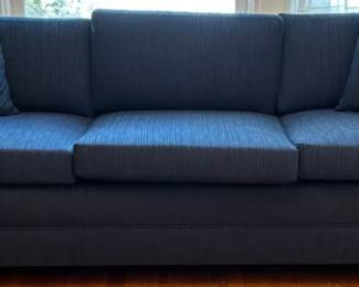 Blue Fabric Sofa 