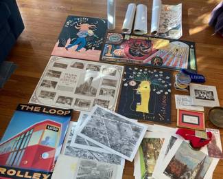Saint Louis, Missouri Ephemera Art Mystery Lot