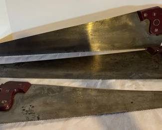 E.C. Atkins CO. Vintage Saw With Decorative Handle