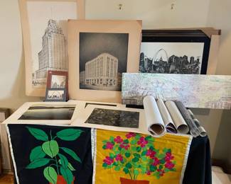 St. Louis Midwest Artwork Mystery Lot