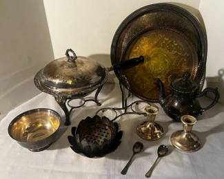 Silver Plate Serving Ware