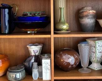 Assorted Vases, Decor Glass also Hand Blown Glass,Pottery, Ceramic 