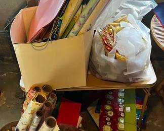 Gift Wrapping Supplies Mystery Lot