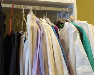 Womens ML Linen Clothing Mystery Lot