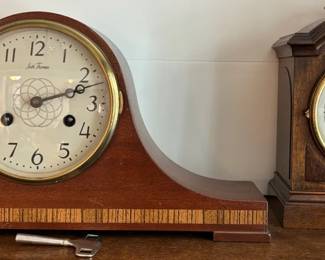 2 Seth Thomas Mantle Clocks With Keys
