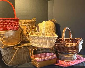 Assorted Decorative Baskets 