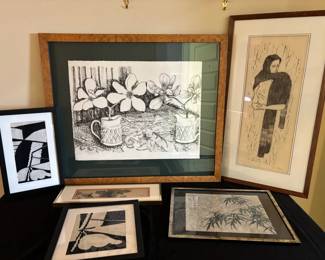 Black and White Art C. Maassen Screen Prints and more