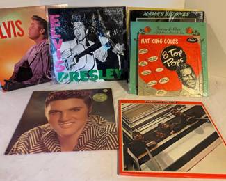 Vintage Record Albums 60s  70sElvis, The Beatles Sonny  Cher  More 