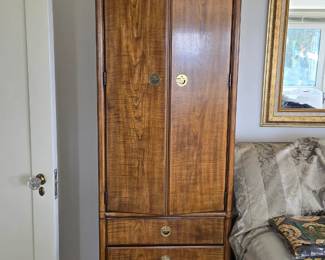 1970s Campaign Chifferobe Accolade Collection by Drexel (2 available)