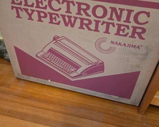Nakajima WPT-150 Portable Electronic Typewriter NEW IN BOX