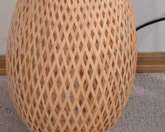 Ikea BÖJA Table lamp, bamboo