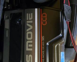 Vintage Olympus VHS Movie Camera 1988 VX-403