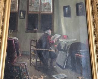 Antique Dutch painting