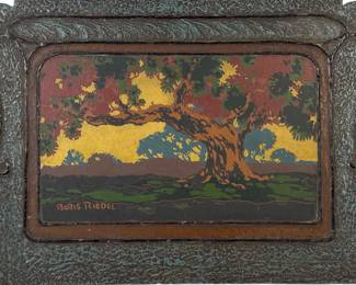 Boris Riedel "The Oak" Origination In Oil Colors
