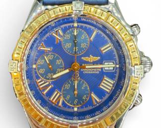Breitling Crosswind 43mm Automatic Chronograph 18K & Stainless

