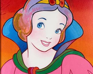 Peter Max 'Snow White' Serigraph

