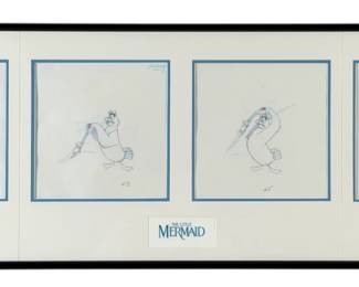 The Little Mermaid Original Production Drawings
