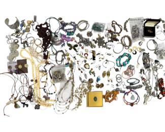 Large Group of Costume Jewelry
