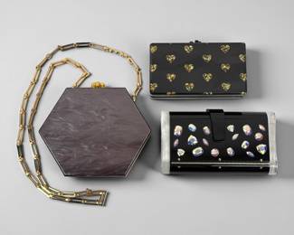 (3) Edie Parker Handbags & Clutches
