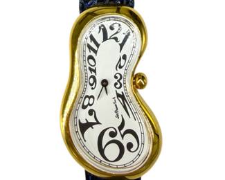Softwatch By Exaequo "Dali" Melting Ladies Watch
