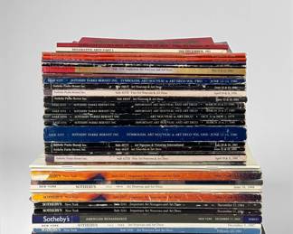 (36) Sotheby's Catalogs - American Renaissance/Art Nouveau/Art Deco (F)
