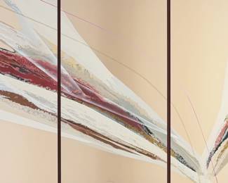 Elba Alvarez "Prima" Triptych Serigraph
