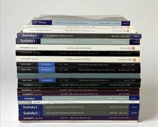 (21) Sotheby's Catalogs - 20th Century Art/Design (D)
