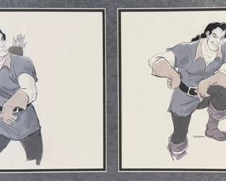 Andres Deja Beauty and the Beast Sketches
