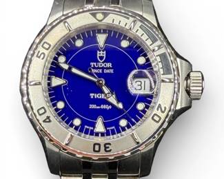 Tudor Prince "Tiger" Date Hydronaut 40mm Automatic Wrist Watch
