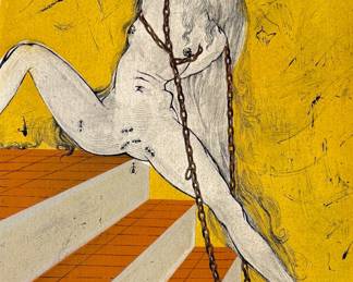 Salvador Dali "Protect Her From Fortune's Mistakes" Lithograph Print
