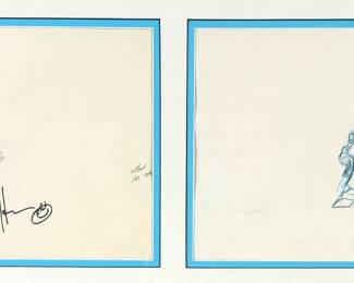 Original Beauty and The Beast Drawings
