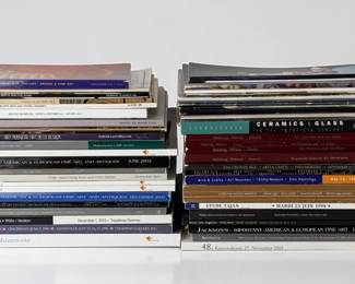 (50) Misc. Auction Catalogs (A)
