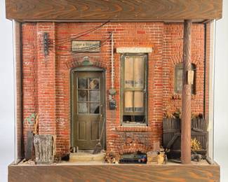 Michael Garman "Leroy & Bertha's" Shadowbox
