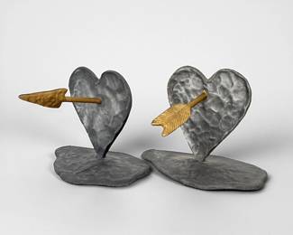 Michael Aram 'Heart & Arrow' Bookends
