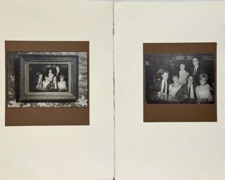 (2) Edmund Teske 'Group Portrait' Silver Gelatin Photographs
