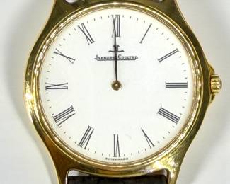 Jaeger-LeCoultre 18K Yellow Gold 34mm Watch
