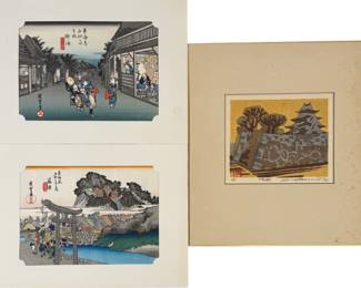 (3) Japanese Woodblocks
