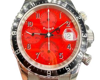 Tudor Prince "Tiger" Automatic 40mm Date Chronograph Red
