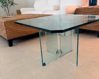 Glass table