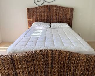 Pottery Barn inspired bed