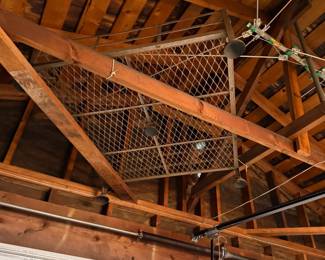 Vintage vehicle roof rack