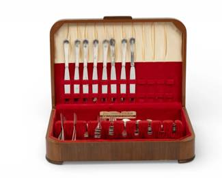 Lot 42
International Silver Co. "Pinetree" Sterling Silver Flatware 63 PCS