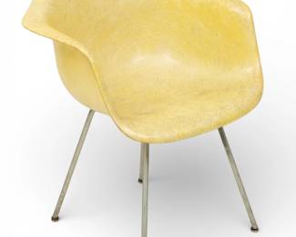 Lot 1055
Charles and Ray Eames (American) for Herman Miller (American) Molded Fiberglass Shell Armchair